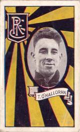 1933 Allen's League Footballers #80 Thomas O'Halloran Front
